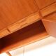 Large vintage teak highboard made in the 60s