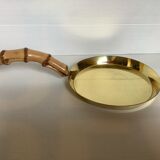 Grasoli Germany bamboo brass pocket emptier