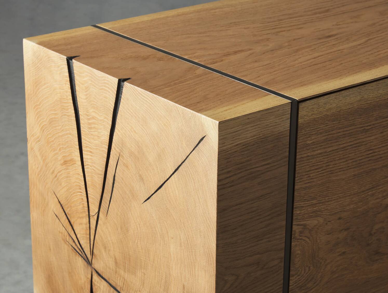 Arhaus low sideboard - solid wood