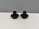 A set of Heima cast iron candle holders from Normann Denmark.
