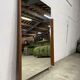 Miroir vintage avec accent bois 70 x 100cm