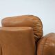 "Piumotto" leather armchair by Arrigo Arrigoni for Busnelli, 1970