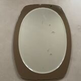 Vintage smoked mirror, 81x58 cm