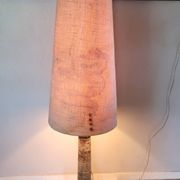 Jaan Mobach, Utrecht, Netherlands, large ceramic floor lamp from the 1960s.