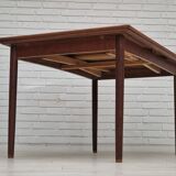 1970s, Danish foldable dining table, teak wood, original condition.