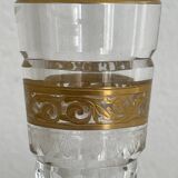 Saint Louis thistle gold vase