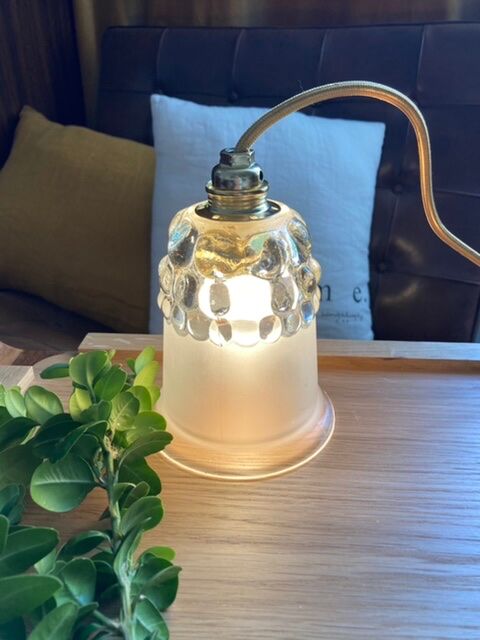 Art Deco-style vintage hand lamp
