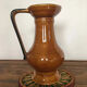 Pitcher, vintage glazed stoneware decanter