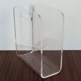 Acrylic magazine rack