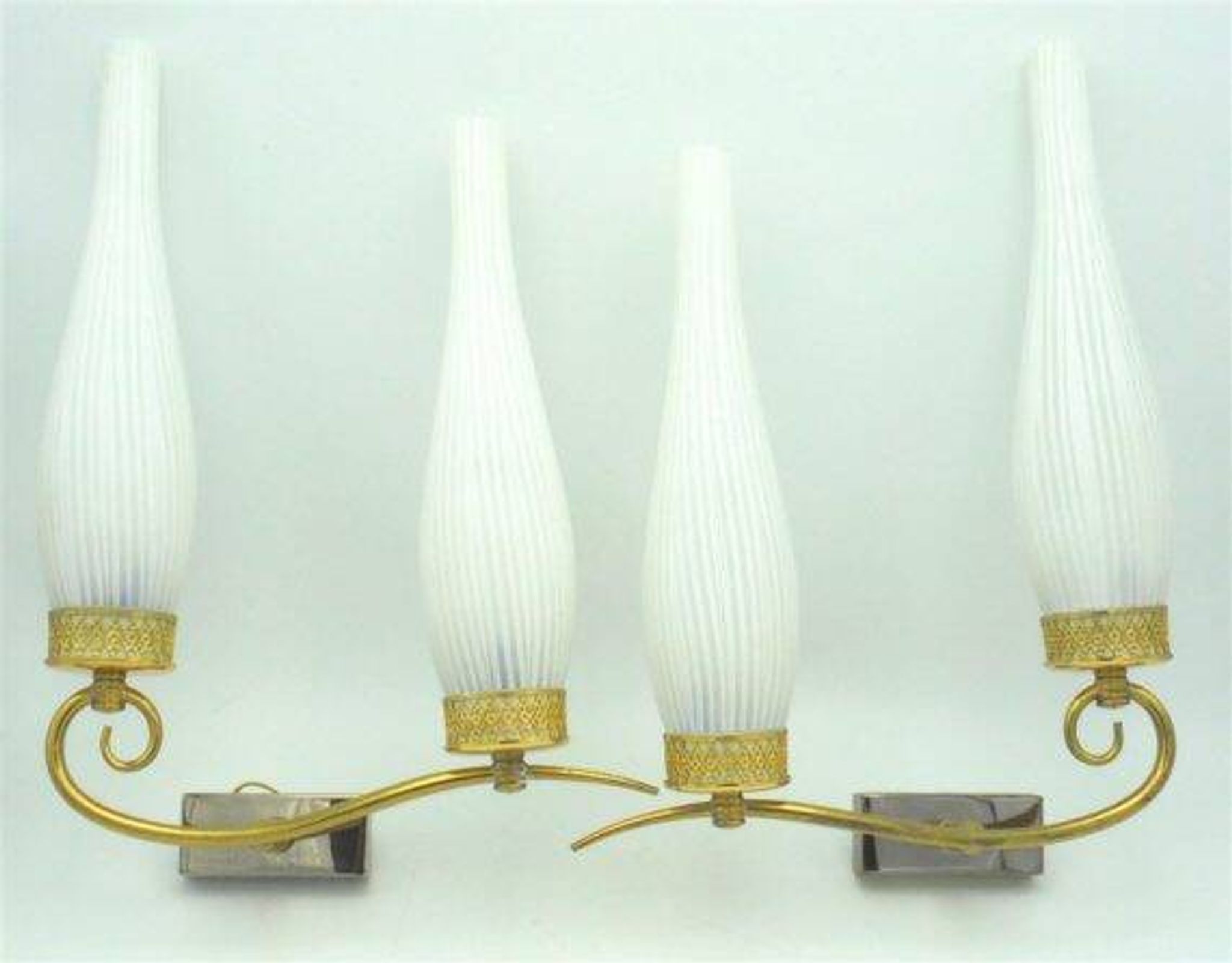 Pair of wall sconces