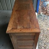 Vintage René Gabriel buffet in oak called disaster victims (reconstruction)