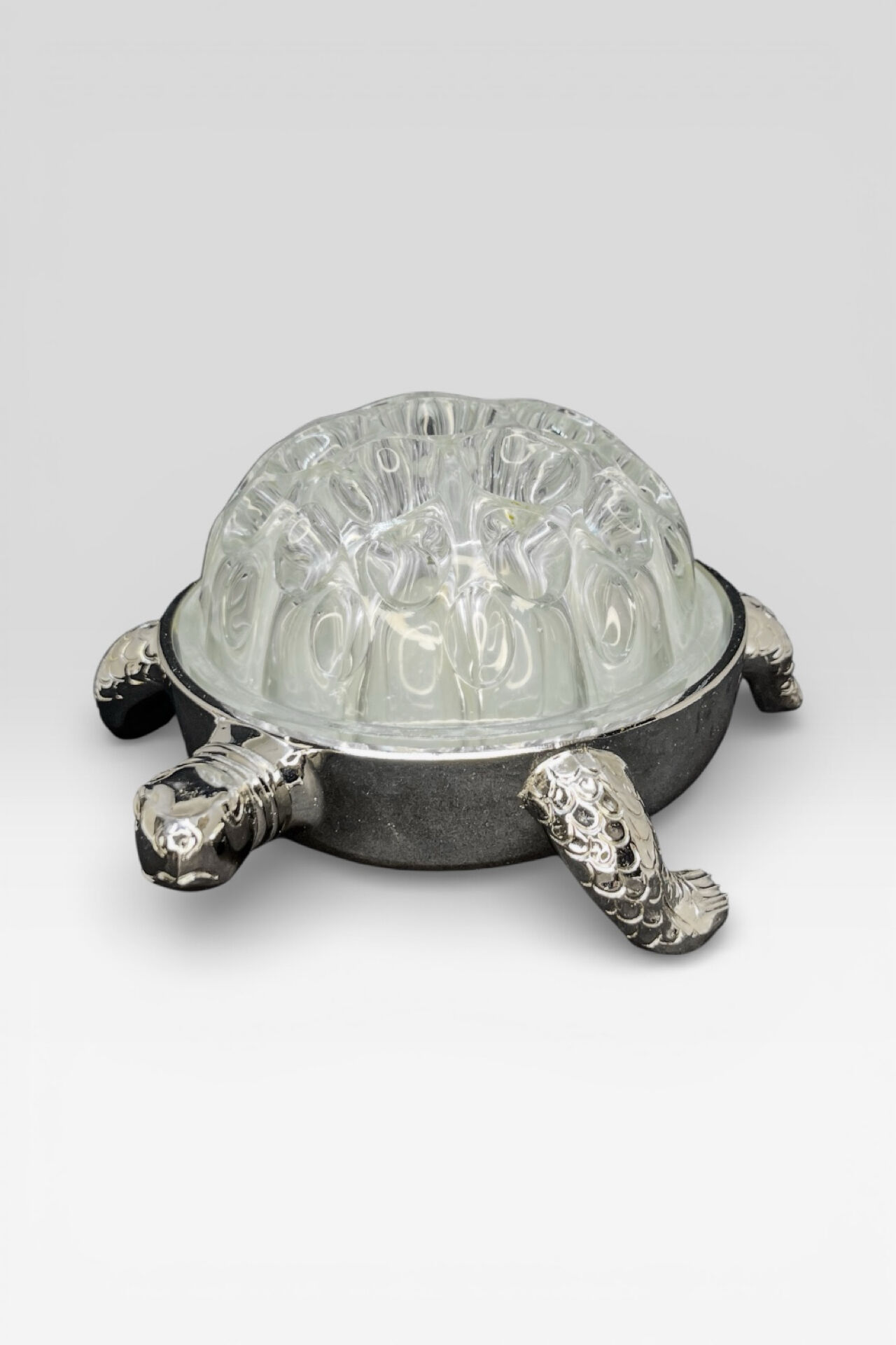 Turtle-shaped flower holder