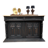 Oak counter, late 19th century