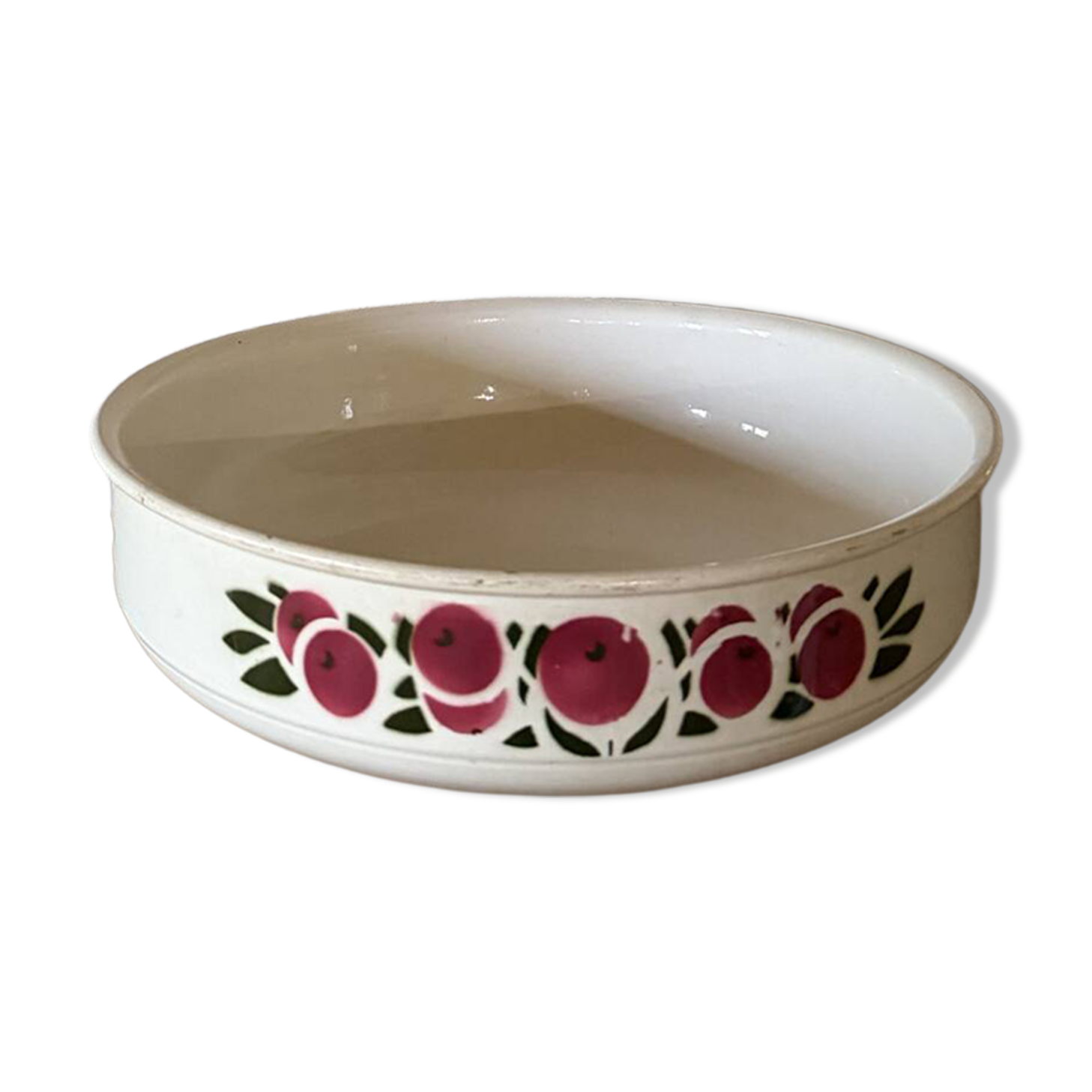 Large earthenware salad bowl from Salins