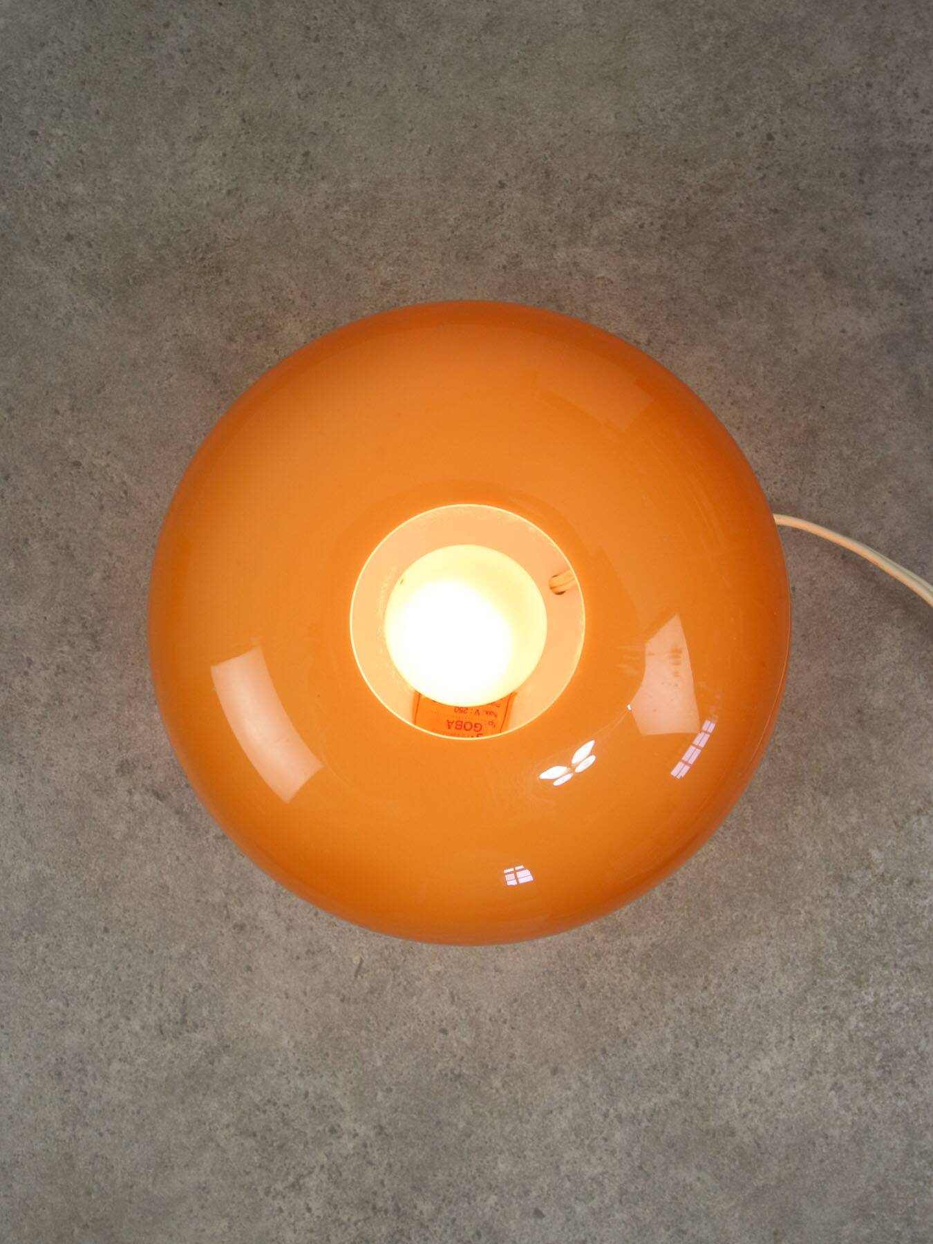 Space Age Mushroom Table Lamp by Luigi Massoni for Guzzini, 1970s