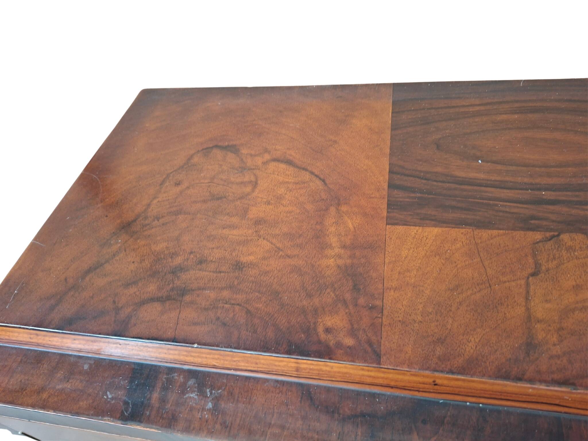 Coppia di credenze Art Deco anni '30 in radica