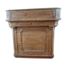 Old furniture of metier counter solid wood store