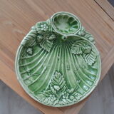 Ceramic dish in the shape of a scallop made in Portugal