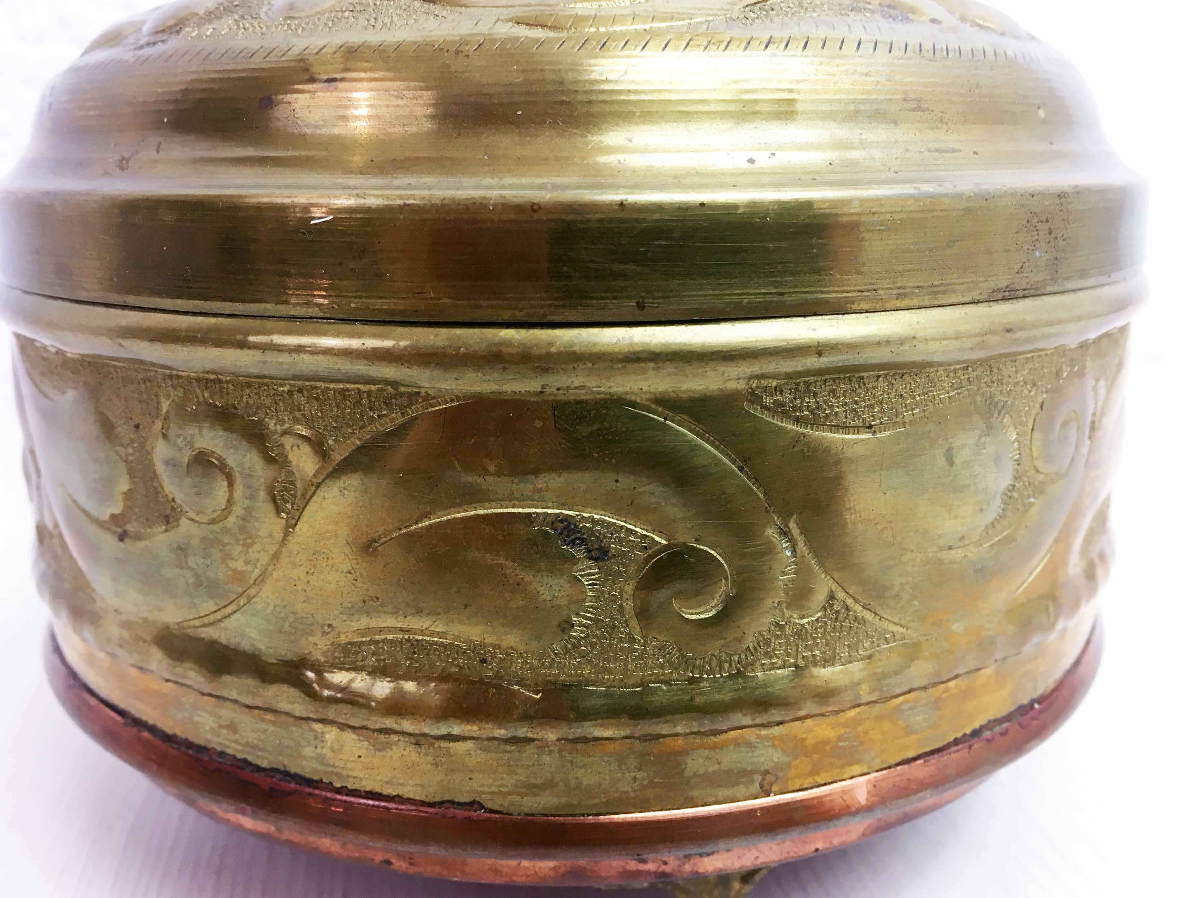 Vintage brass candy maker