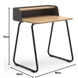 Sedus secretary desk in oak