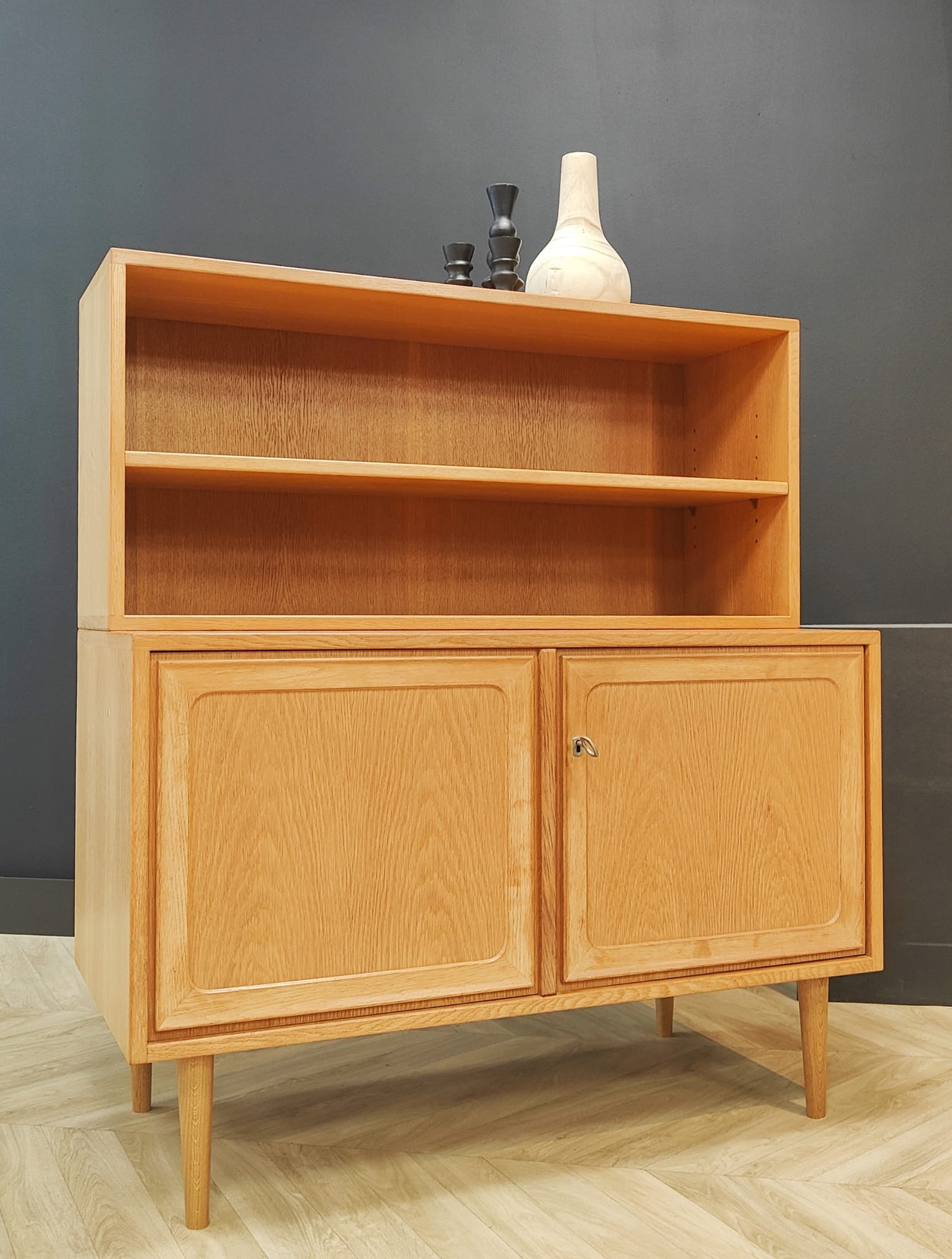 Mid century bookcase vintage