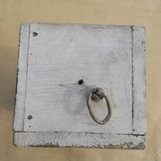 old wooden workshop drawer