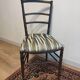 Chaise de chambre Napoléon III bois noirci