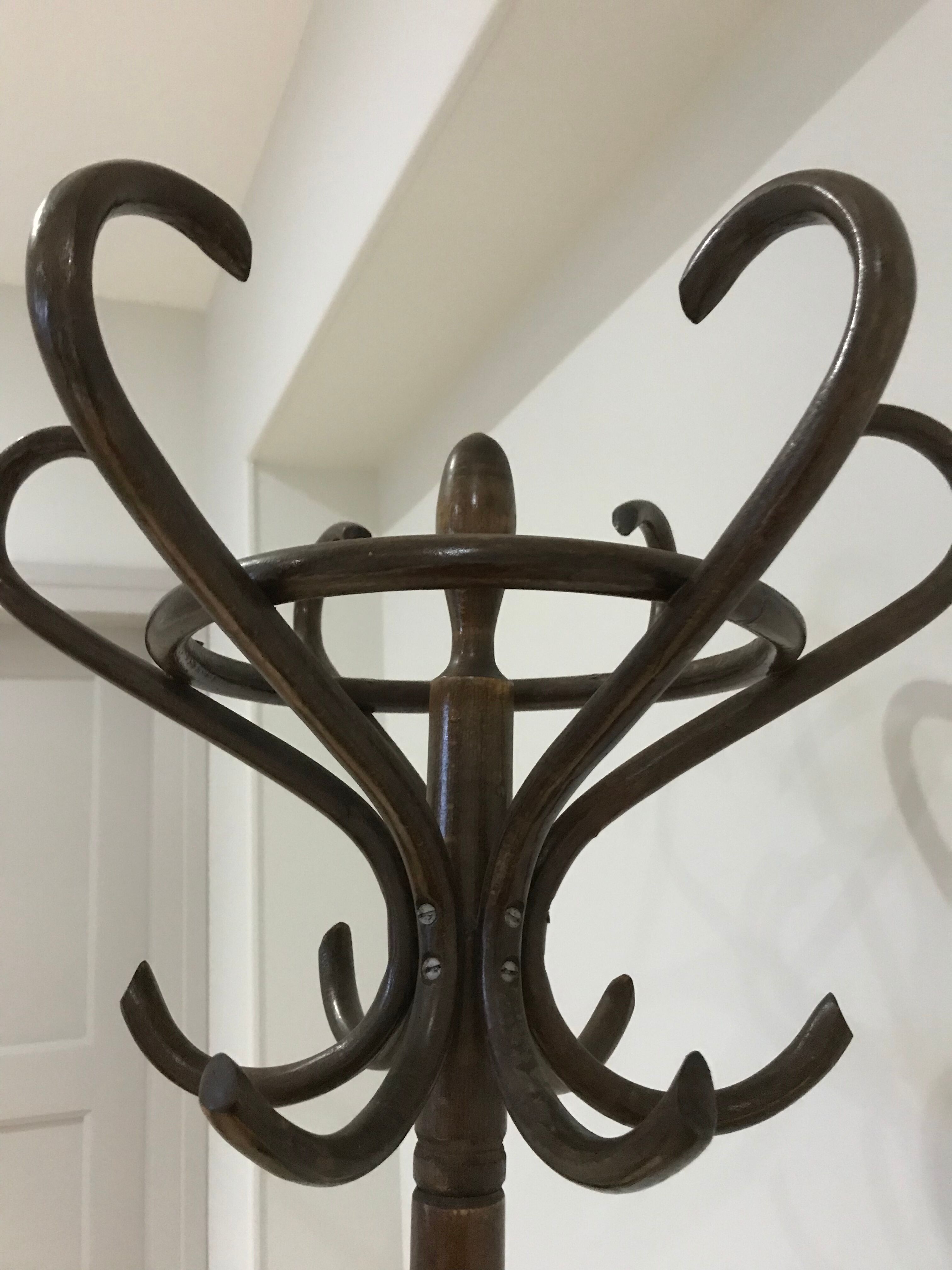 Vintage parrot coatrack