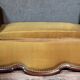 Antique Louis Philippe period solid walnut sofa