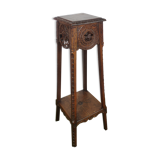 Saddle old décor Breton oak