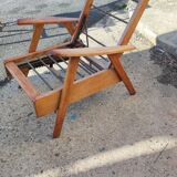 Compass foot chair with system circa 1950