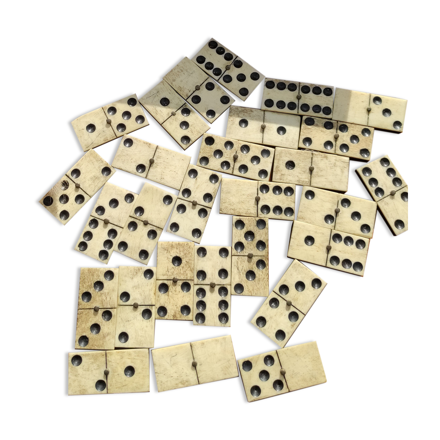 Game of ancient dominoes with its original box
