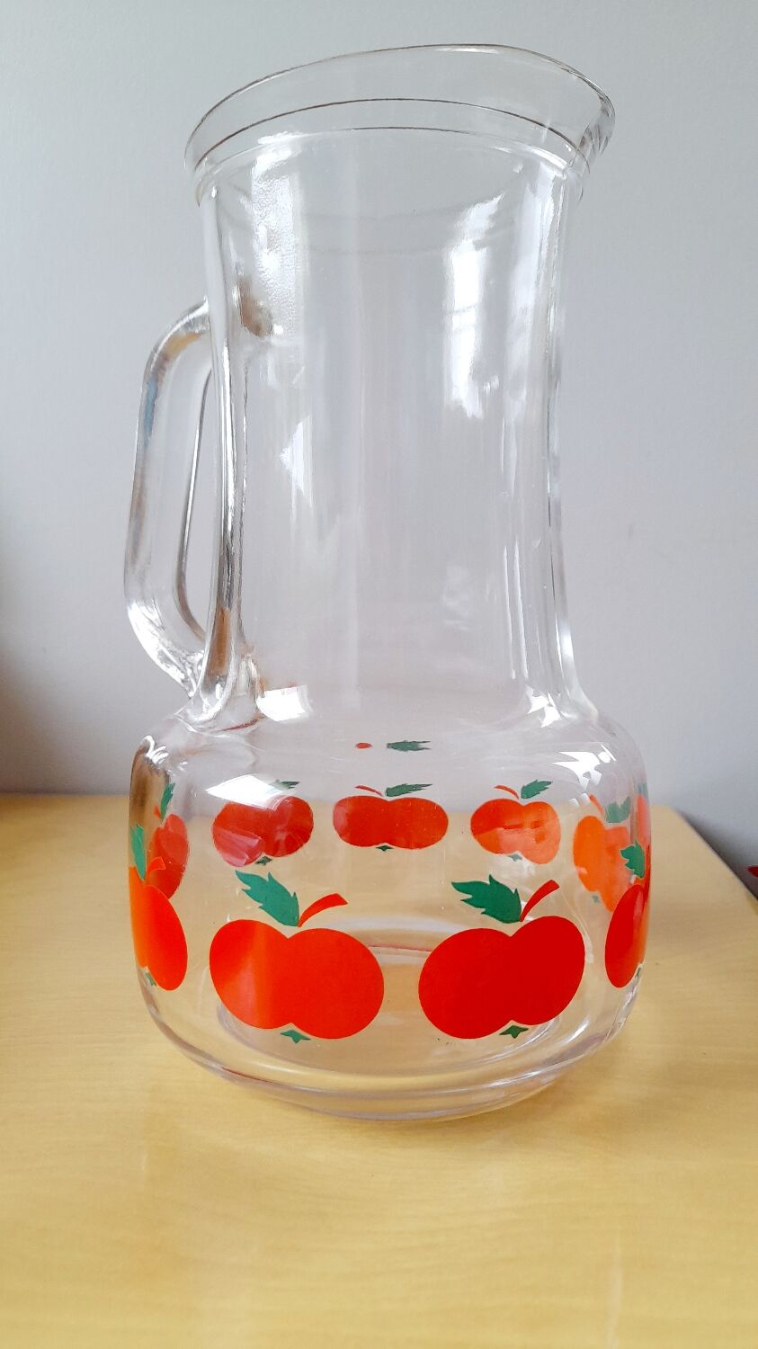 Carafe pommes 60s