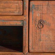 Antique low elm wood furniture – China, around 1900