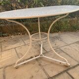 Living room wrought iron garden