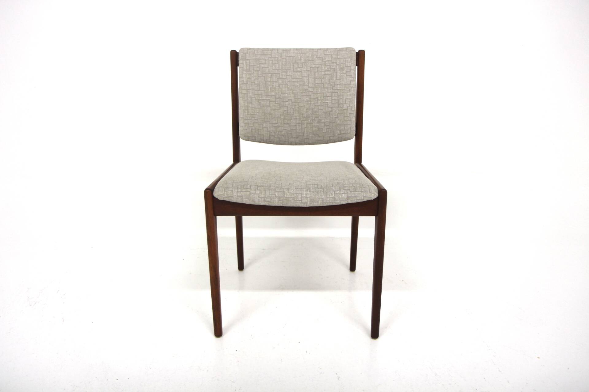 Set of 6 Scandinavian oak chairs, Karl Erik Ekselius, JOC, Sweden, 1