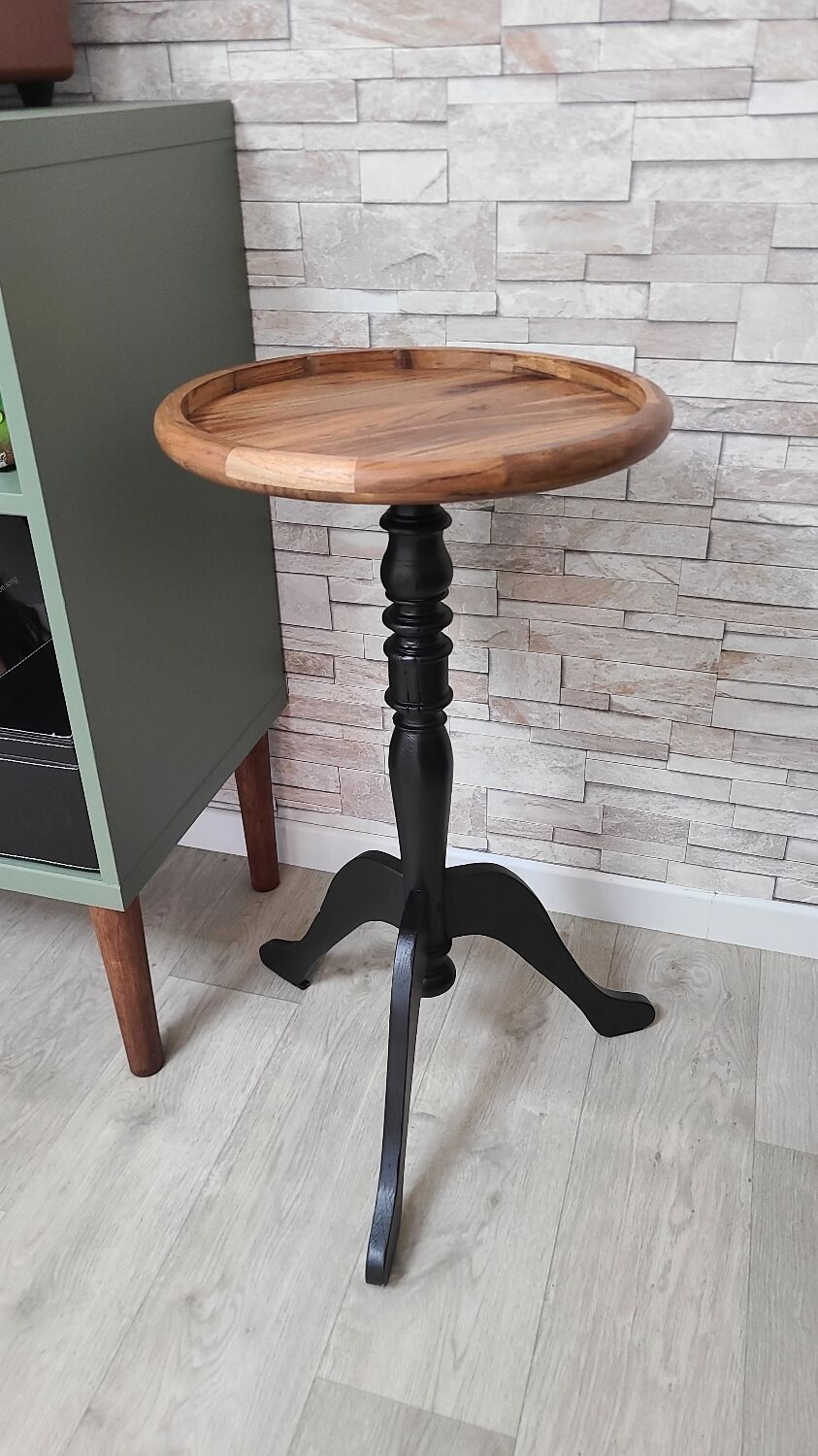 Wooden side table