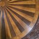 Bouillotte table in marquetry, signed Pagny Fils, Paris, early 20th century