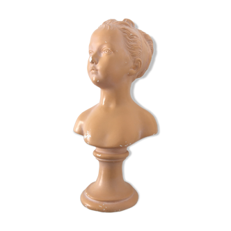 Bust plaster Louise Brongniart after Houdon