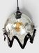 Organic suspension lamp Space Age in Murano glass by Mazzega – 1970s