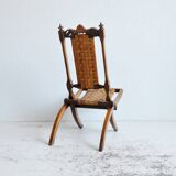 Chaise ancienne en rotin