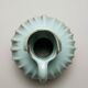 Ceramic vase B. Letalle Saint-Clément – model 9002 – celadon green – 18 cm