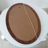 Vintage solid wood mirror