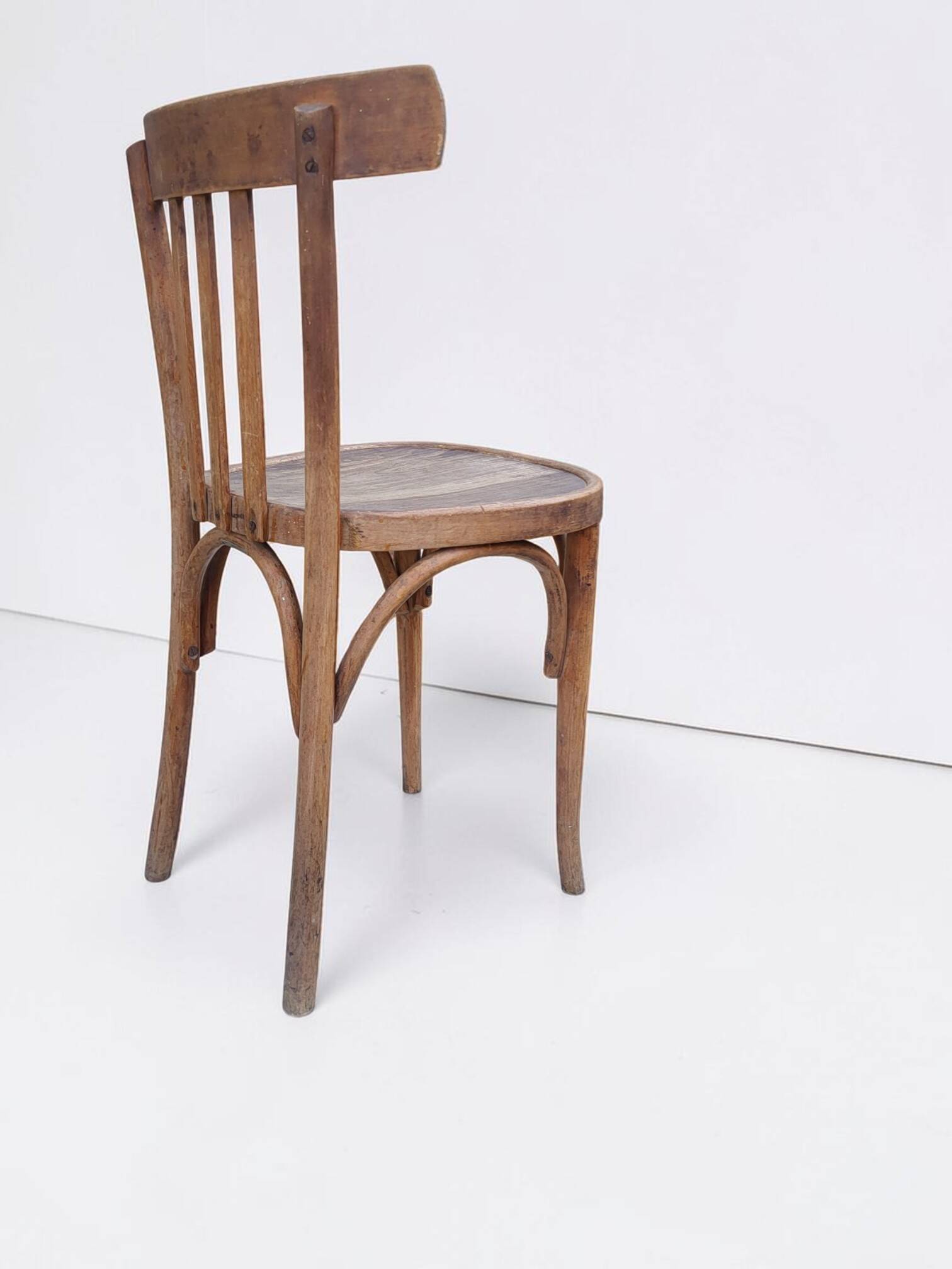 Bentwood bistro chair in Thonet/Baumann style, France, mid-20th century.