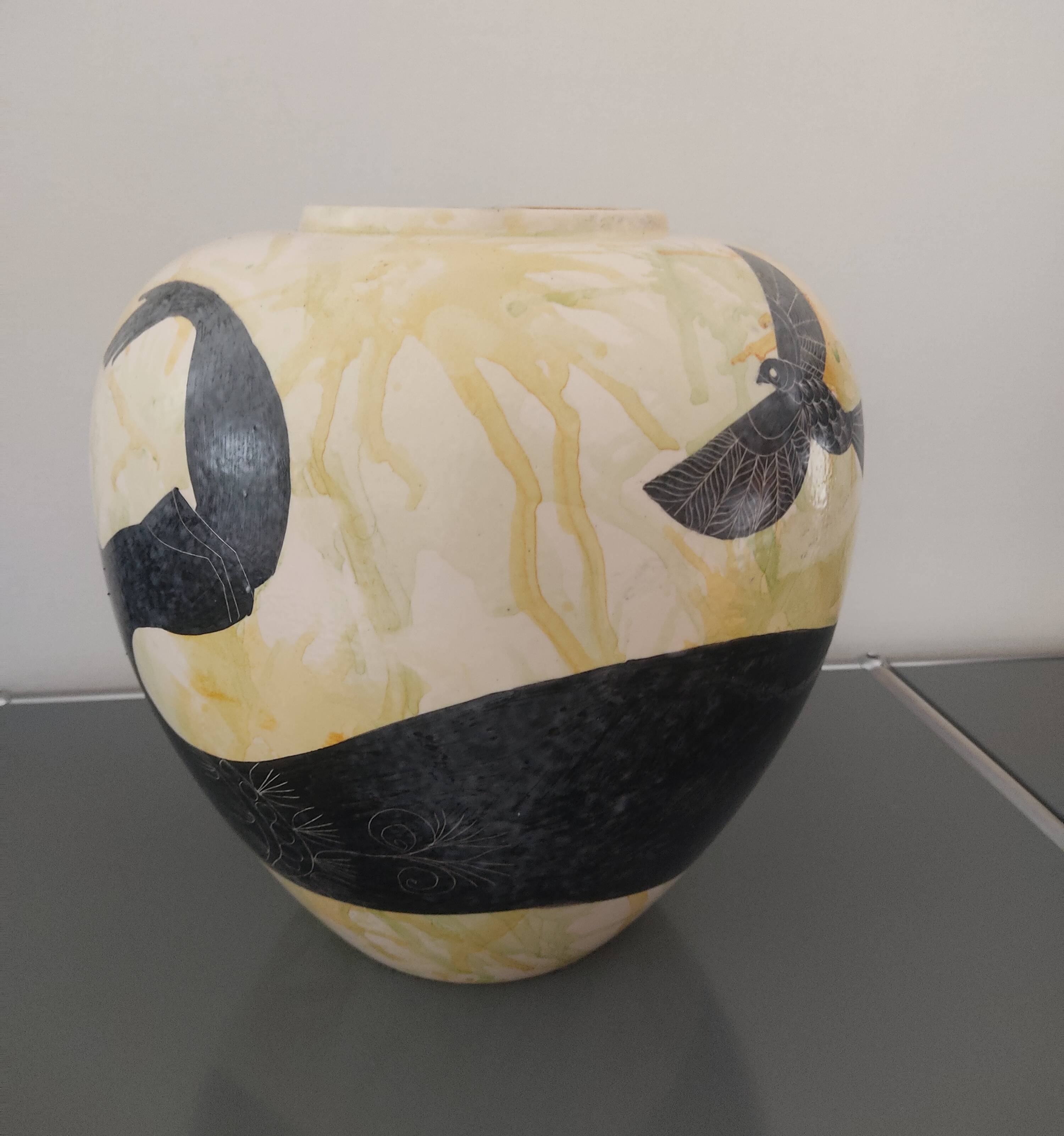 Art Deco Vase very original signed