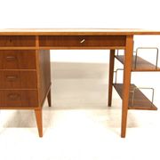 Scandinavian teak desk, Sweden, 1960