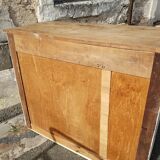 Buffet parisien patine blanc cassé