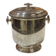 Italian silver-plated metal ice bucket from the 1970s.