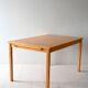 Vintage Scandinavian birch table by Skaraborgs