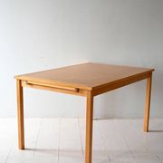 Vintage Scandinavian birch table by Skaraborgs